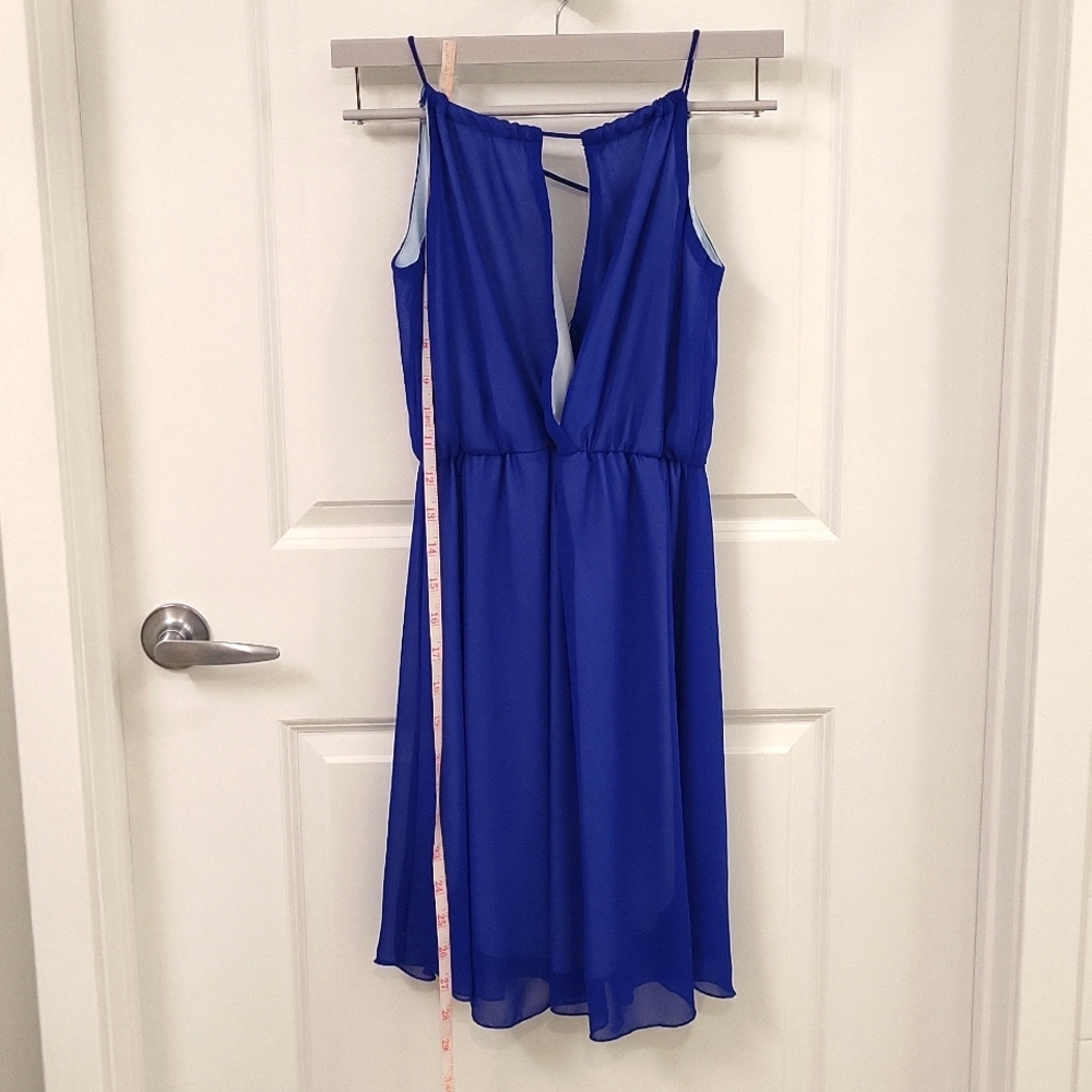 Halter Dress Blue 👗